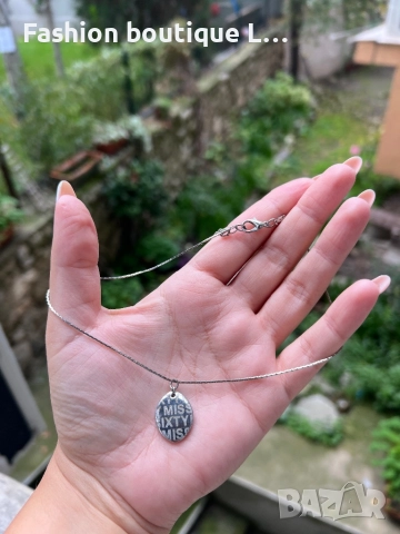 Сребърно колие на Miss Sixty ❤️