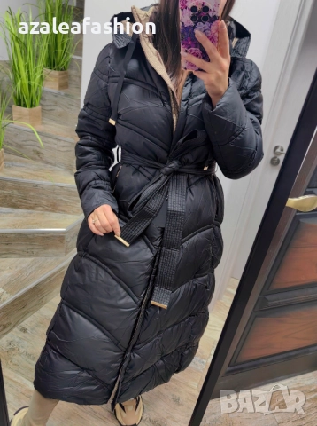 Дълго зимно яке - цветове, снимка 2 - Якета - 52704976