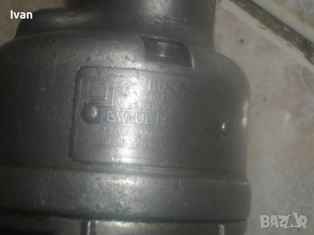 Немски Старо Качество Прав Шлайф-BOSCH-GEMANY-220 Волта/110 Вата-ф10мм-Отличен-360мм-Алумин/Бакелит, снимка 11 - Други инструменти - 42427812