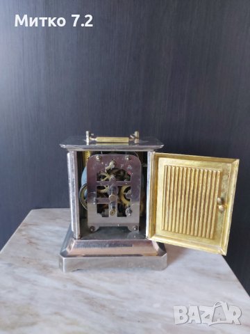 настолен  часовник с латерна JUNGHANS - Жокер, снимка 6 - Антикварни и старинни предмети - 39697233