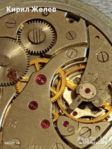 Стар джобен часовник МЪЛНИЯ СССР рядък за КОЛЕКЦИЯ 51483, снимка 7 - Антикварни и старинни предмети - 52364707
