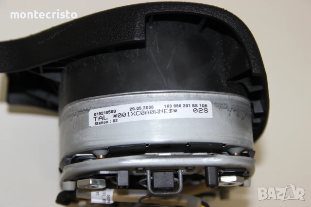 Airbag волан VW Passat B6 (2005-2011г.) 1K0880201BS / 1K0 880 201 BS / 61921050B Golf V, снимка 8 - Части - 51161196