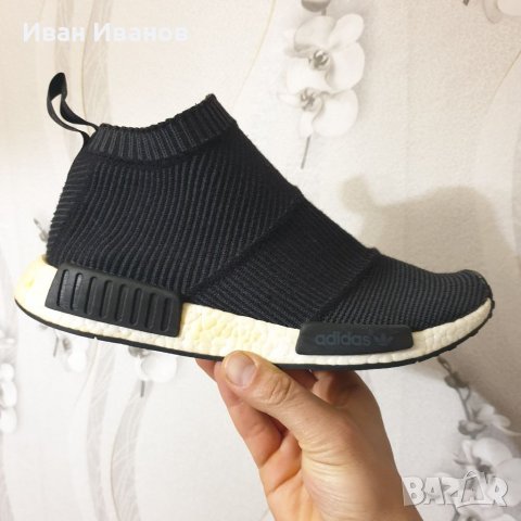 маратонки  Adidas NMD City Sock Winter Wool Black номер 43,5-44, снимка 17 - Маратонки - 40186108