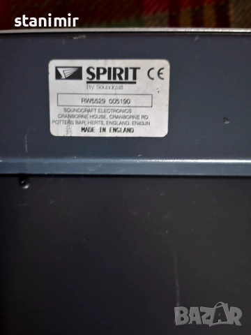 Mixer Soundcraft spirit fx16, снимка 11 - Други - 52909944