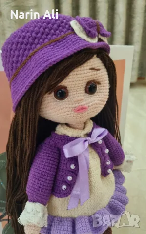 Ръчно плетена кукла