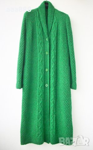 Дамско палто ръчно плетиво, снимка 5 - Палта, манта - 35925318