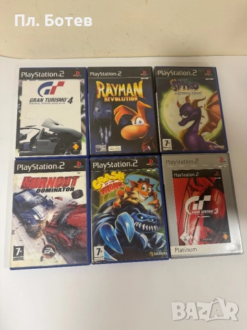6 Игри за Play Station 2