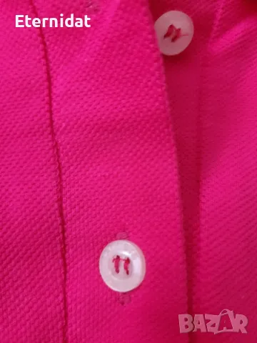 Тениска с яка и копчета LACOSTE , снимка 6 - Тениски - 49867868