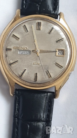 Рядък мъжки часовник SEIKO DX 6106-8060 -60те години, снимка 2 - Антикварни и старинни предмети - 53708487