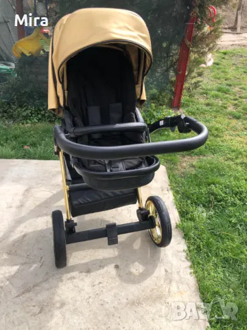  Намалена на 599! Бебешка количка Tutek DIAMOS | VX 3в1 Gold DVXECO5, снимка 8 - Детски колички - 49464876