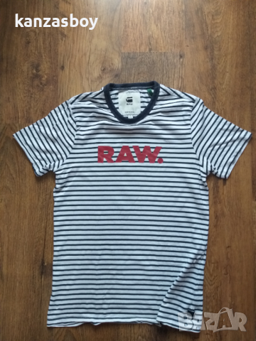 g-star resistor - страхотна мъжка тениска КАТО НОВА М, снимка 6 - Тениски - 44827739