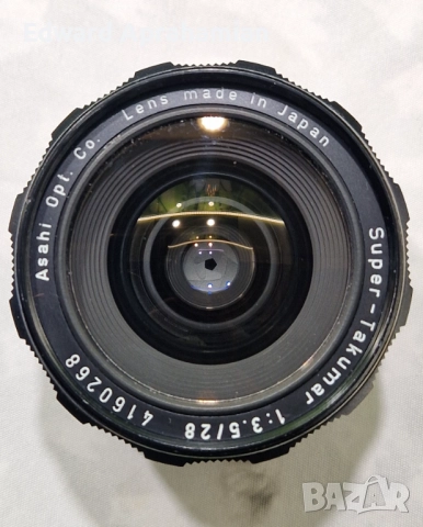 Asahi Pentax Super Takumar 28mm f3.5 - M42, снимка 5 - Обективи и филтри - 52408080