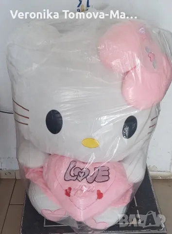 Hello Kitty 120см плюшена играчка , снимка 4 - Плюшени играчки - 43560754