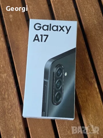 Чисто нов Samsung Galaxy A17 128GB (черен) с 4 години гаранция