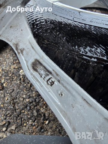 Лети джанти 18" с зимни гуми Continental за Mercedes - KBA  , снимка 4 - Гуми и джанти - 53081378