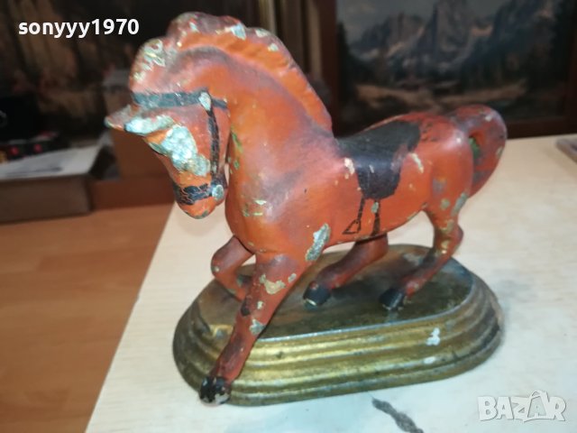 СТАРО ФРЕНСКО КОНЧЕ-МЕТАЛ АНТИК 2510231054, снимка 8 - Антикварни и старинни предмети - 42712991