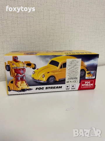 Трансформер Кола - Робот с пушек - RACING CAR, снимка 12 - Коли, камиони, мотори, писти - 52795152