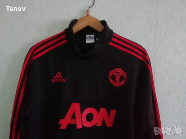 Manchester United Adidas ново оригинално горнище блуза Манчестър Юнайтед XL/2XL, снимка 5 - Спортни дрехи, екипи - 53041315