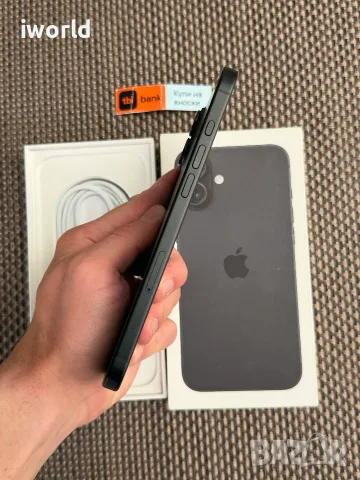 ❗️КАТО НОВ❗️iPhone 16 Plus ❗️ Лизинг от 21€/мес ❗️ BLACK / 128GB❗️Гаранция! черен , снимка 6 - Apple iPhone - 55952876