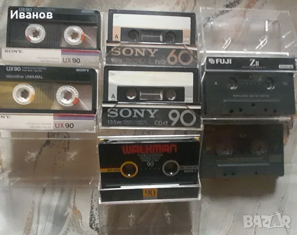 Aудио касети SONY и FUJI - Хром