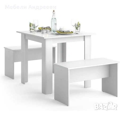 Комплект маса с две пейки Vicco 8234, снимка 7 - Маси - 53762874