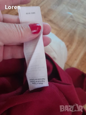 💋Miss Etam💋Рокля бордо, снимка 9 - Рокли - 50577667