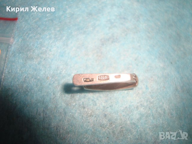 СРЕБЪРНА ОРНАМЕНТИРАНА АНГЛИЙСКА РЕТРО АРТ ОБЕЦА СРЕБРО 925 МАРКОВО БИЖУ 14754, снимка 8 - Обеци - 35817665