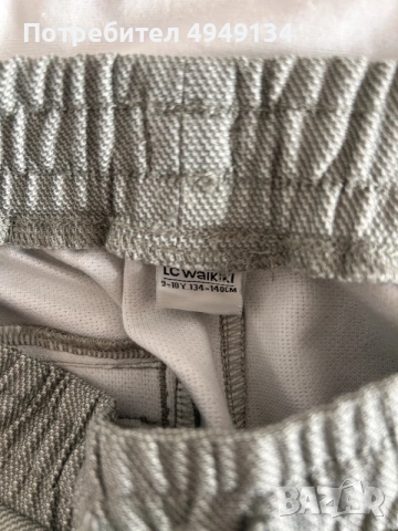 Момчешки сив панталон 👖, снимка 3 - Детски панталони и дънки - 56099423