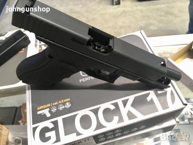 Въздушен пистолет Glock 17 4.5mm, снимка 2 - Въздушно оръжие - 38694472