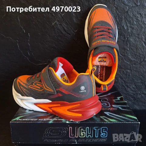 SKECHERS Flex‑Glow Ultra (размер 35), снимка 5 - Детски маратонки - 56371151