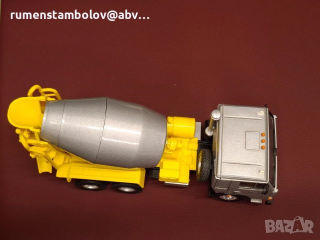 КамАз 54115 Бетоновоз - Autobahn, 1:43 , снимка 6 - Коли, камиони, мотори, писти - 52953027