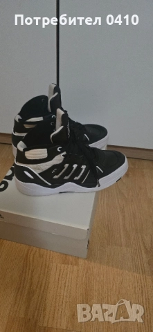 Оригинални черни обувки адидас asidas, снимка 4 - Спортни обувки - 51616183