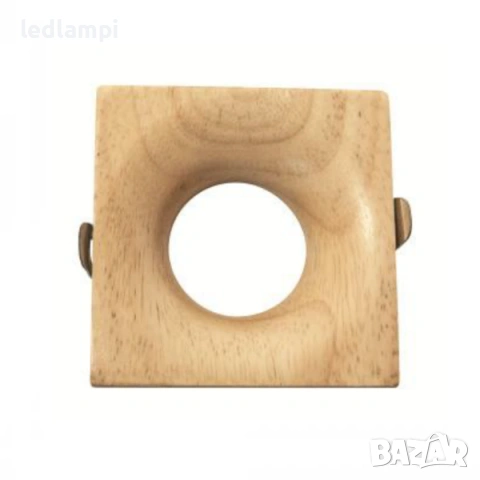 Луна За Вграждане Дърво – Квадратна