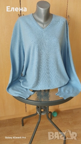 мъжки пуловер.100% кашмир. Gran Sasso.Размер 2XL/ 3XL, снимка 4 - Пуловери - 52583395