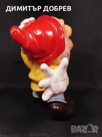 СТАРА РЕТРО ГУМЕНА ИГРАЧКА КУКЛА ДЖУДЖЕ DISNEY ITALY, снимка 5 - Колекции - 49182814