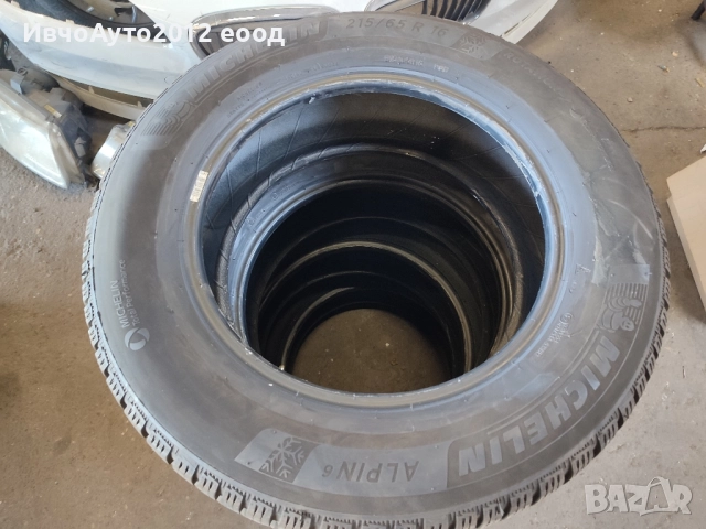 Зимни гуми 215/65/16 Michelin alpin a6 , снимка 2 - Гуми и джанти - 51794408