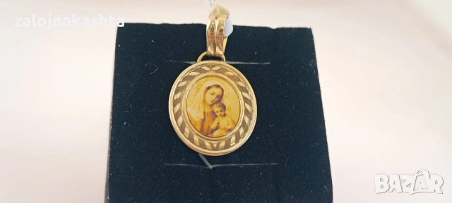 Нова-Златна висулка Икона-1,60гр/14кр