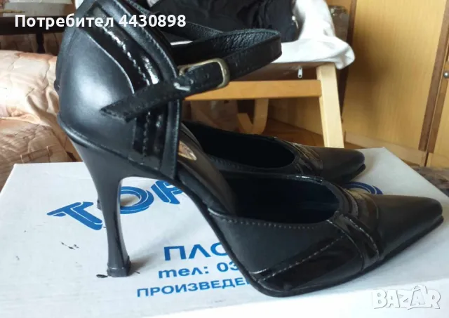 Дамски обувки, снимка 3 - Дамски обувки на ток - 49706502
