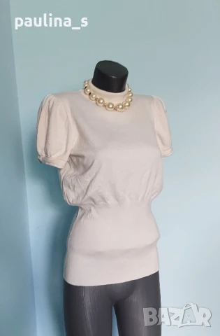 Четири различни броя / Блуза от трико с къс ръкав , снимка 15 - Корсети, бюстиета, топове - 50973495