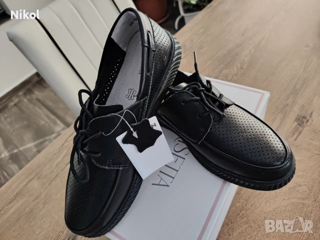 Обувки от естествена кожа No 41, снимка 6 - Дамски ежедневни обувки - 51289301