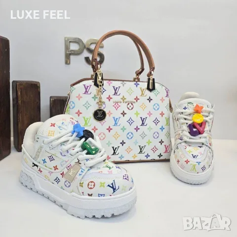 Louis VUITTON 🤍Дамски Кецове , снимка 10 - Кецове - 55742053