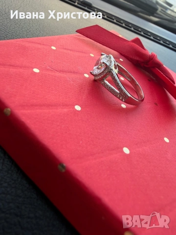 Сребърен Пръстен , снимка 2 - Пръстени - 53813874