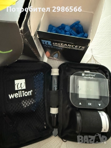Продавам апарат за кръвна захар Wellion CALLA Light, снимка 2 - Уреди за диагностика - 52973371