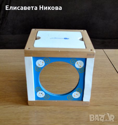 Дървено кубче ItsImagical - образователно, снимка 4 - Образователни игри - 34280782