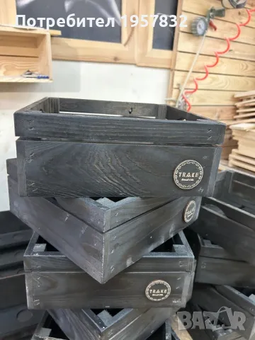 Коледна дървена щайга/ кошница за корпоративни подаръци, снимка 13 - Декорация за дома - 48951920