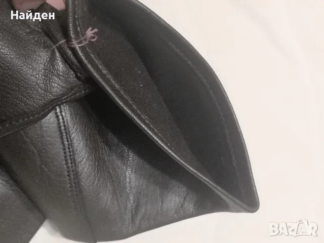 Нови мъжки кожени ръкавици от соца, снимка 8 - Ръкавици - 48968691