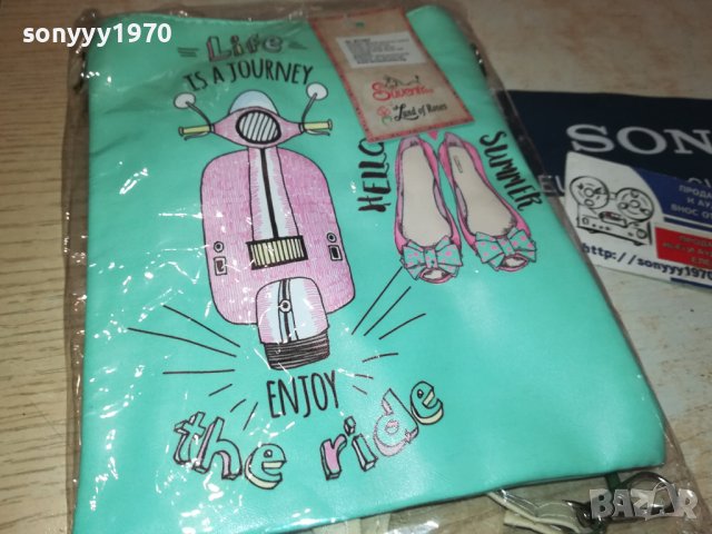 Сувенирна еко кожена чанта тип портмоне с цип 1208231848, снимка 7 - Чанти - 41836825