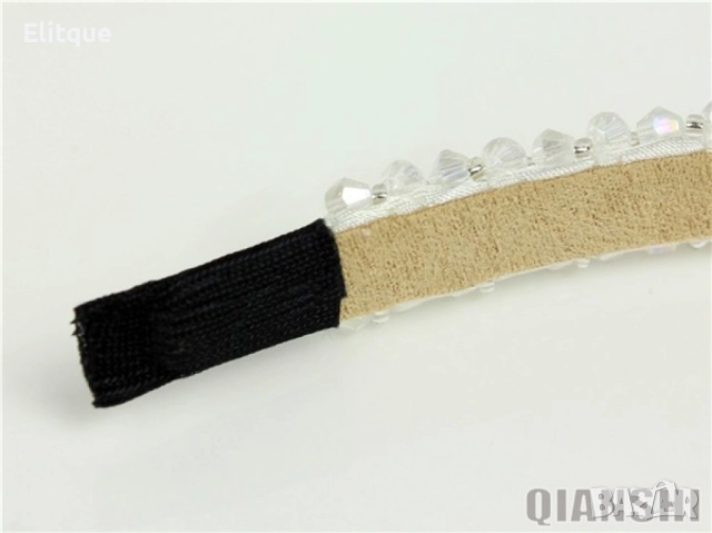 Модерна диадема за глава с камъни, различни цветове , снимка 8 - Аксесоари за коса - 52798022