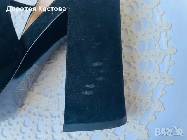 GUESS ориг.черни сандали от Англия, снимка 16 - Сандали - 50008932