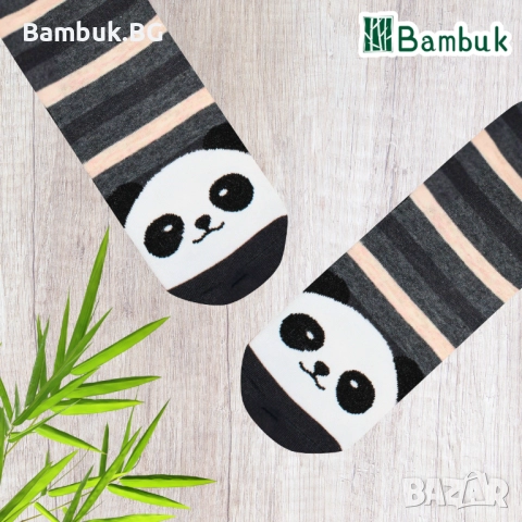 Дамски чорапи за весело настроение “Сладки животни”, снимка 3 - Други - 52577607